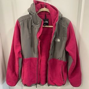 The NorthFace hooded fleece